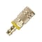Primefit Industrial Brass Coupler 1/4" x 3/8" Push Lock Hose Barb, 10PCS IC1438PB6-B10-P - alternate 2